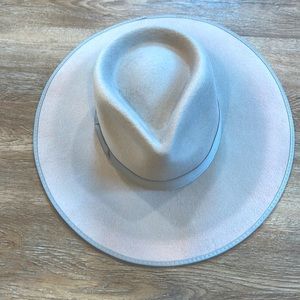 STONE RANCHER Australian Wool Wide-Brim Hat 55CM (SM) Stone Grey